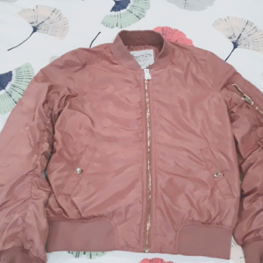 American Rag pink bomber jacket medium